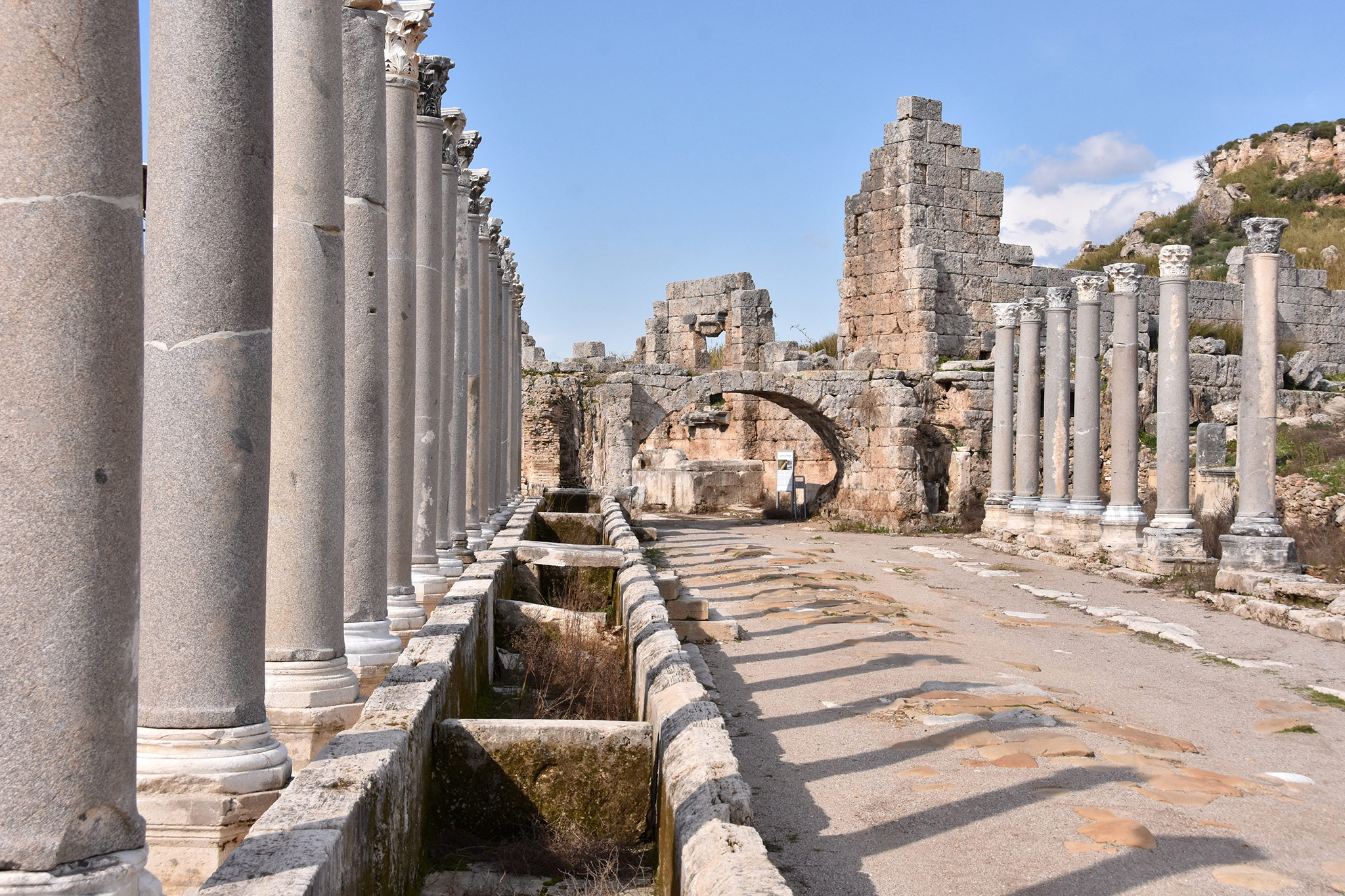 Arycanda is an Ancient Lycian city, former bishopric and present Catholic titular see in Antalya.